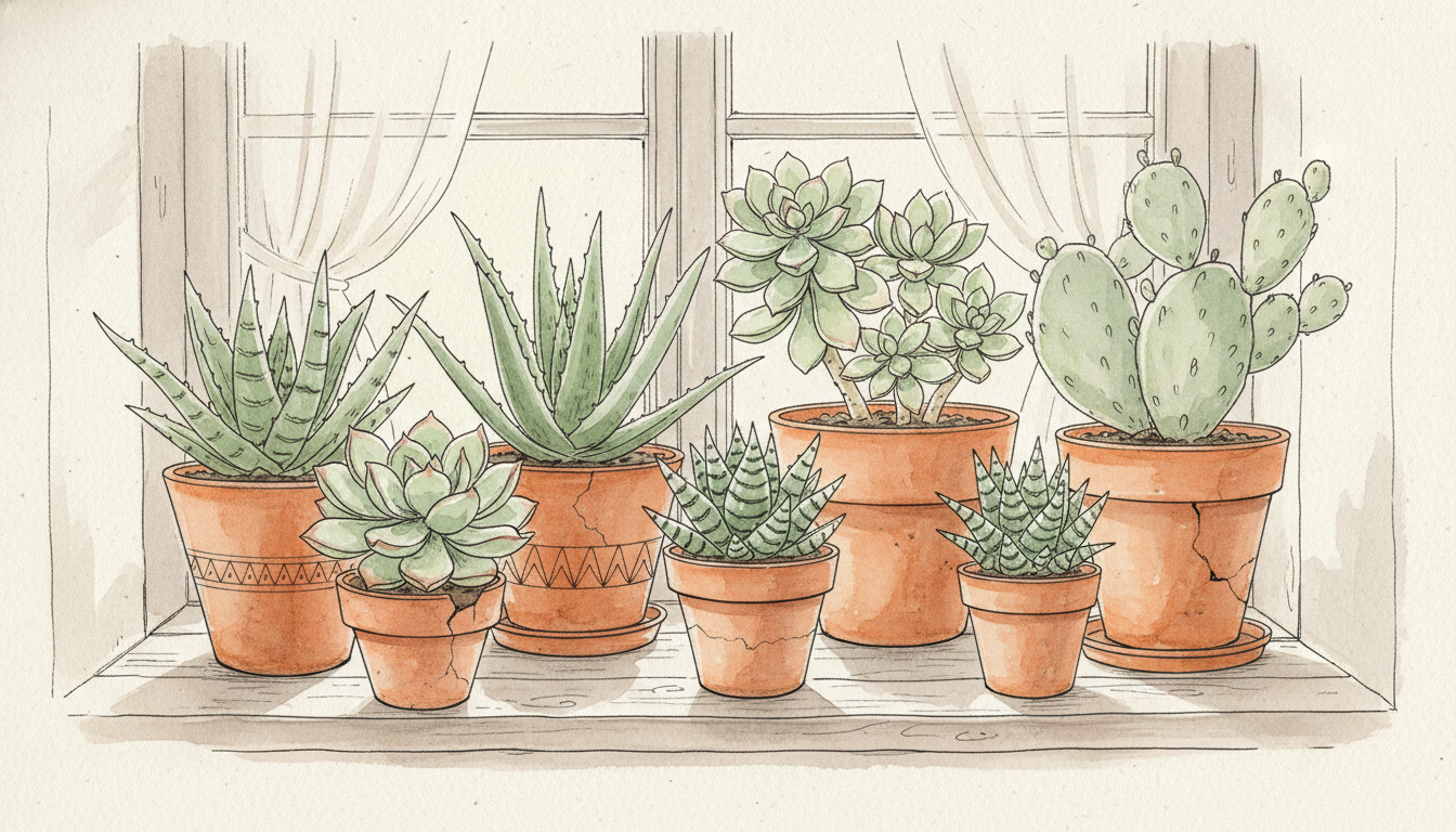 Succulentes & Cactées